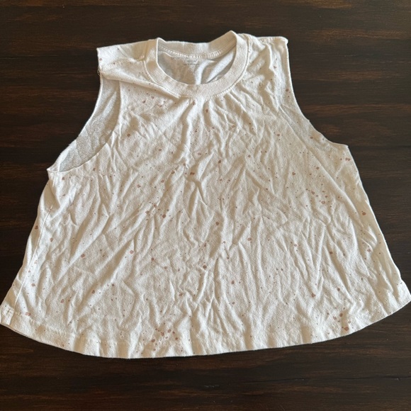 Spiritual Gangster Women’s White Sleeveless Top Size Medium - Picture 1 of 5